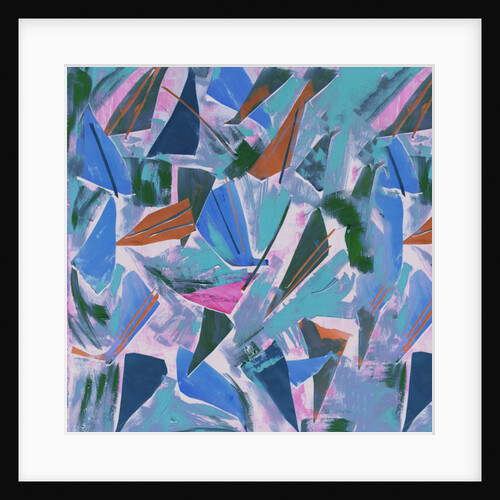 Ground Sample in Blue, 2017 by David McConochie