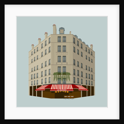 Le Bistrot, 2017 by Claire Huntley