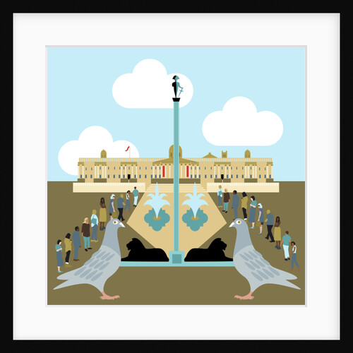 National Gallery, Trafalgar Square, 2017 by Claire Huntley