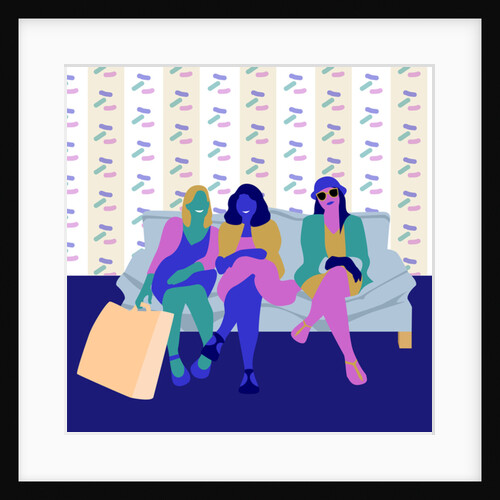 Happy Shoppers, 2017 by Claire Huntley
