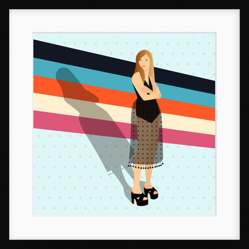 Fashion Stripes, 2017 by Claire Huntley