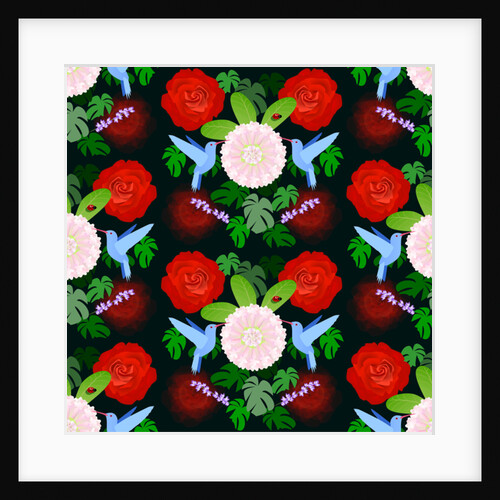 The Ladybird and the Hummingbird, 2017 by Claire Huntley