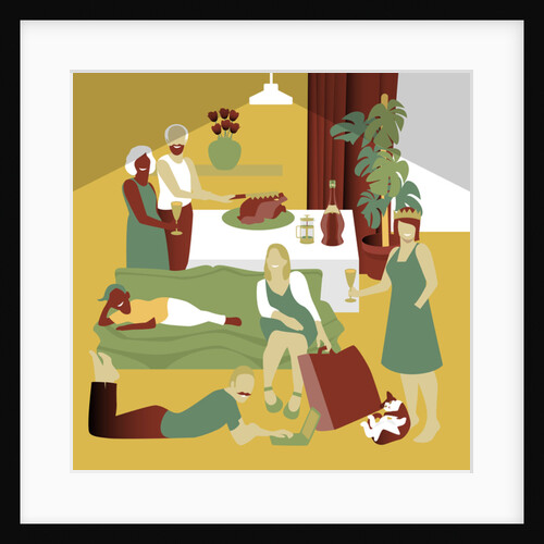 The Get Together, 2017 by Claire Huntley