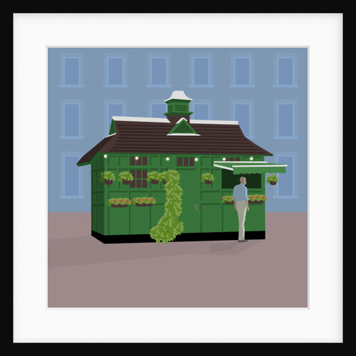 Hackney Carriage Hut, Russell Square, 2017 by Claire Huntley