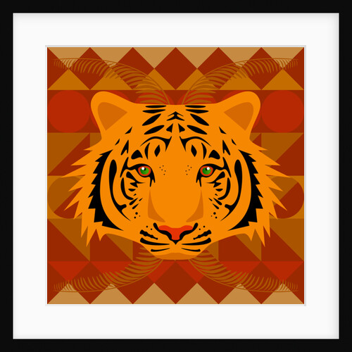 Aztec Tiger, 2017 by Claire Huntley