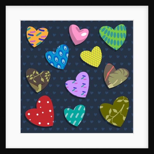Love Hearts, 2017 by Claire Huntley