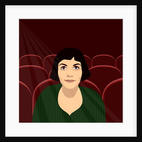 Amelie at the Flix, 2017 by Claire Huntley