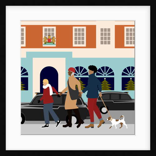 Christmas Shopping, 2017 by Claire Huntley