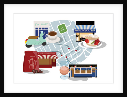 Soho Classics for Coffee, Cake and Wine!, 2017 by Claire Huntley