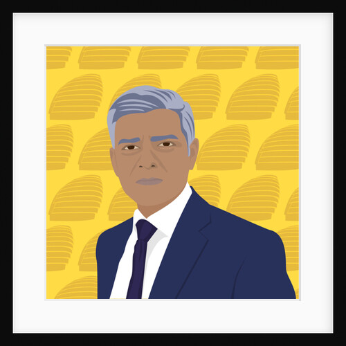 Sadiq Khan, Mayor of London, 2017 by Claire Huntley