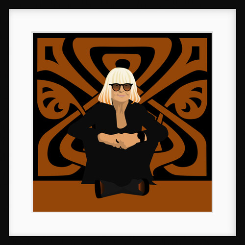 Portrait of Barbara Hulanicki by Claire Huntley