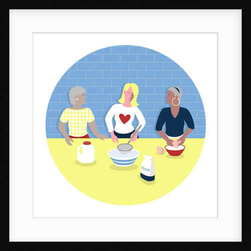 Baking Party, 2017 by Claire Huntley