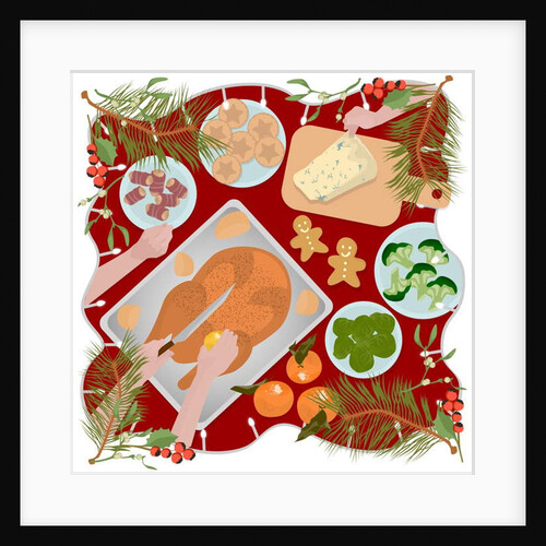 Festive Food, 2017 by Claire Huntley