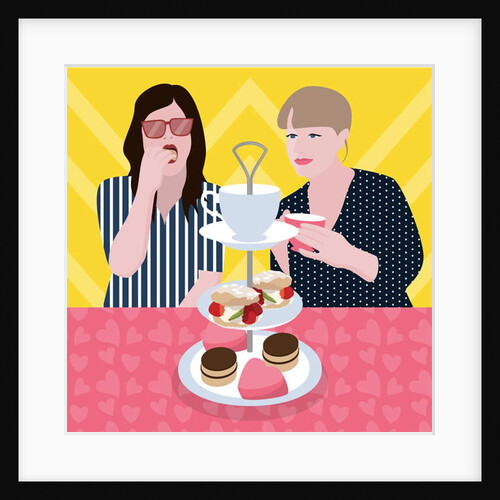 Tea Party, 2017 by Claire Huntley