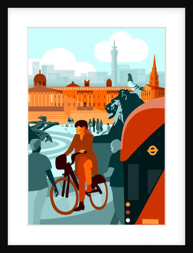 Trafalgar Square, London, 2018 by Claire Huntley