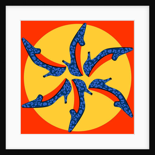 Kitten Heel Wheel, 2018 by Claire Huntley
