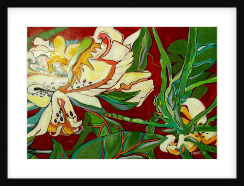 White Flower, 2016 by Linda Arthurs