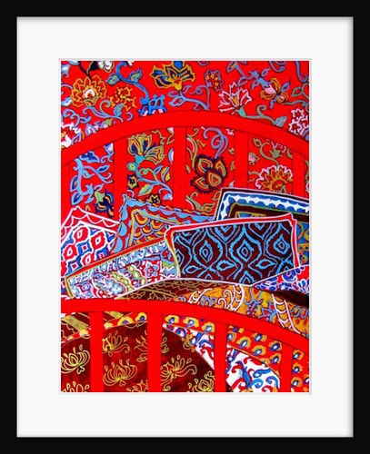 Bedtime with red, 2015 by Linda Arthurs