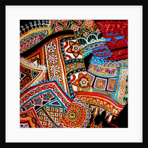 Oriental Fans, 2016 by Linda Arthurs