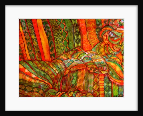 Textile Portrait, 2015 by Linda Arthurs