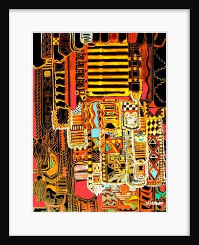 Aboriginal Motif, 2014 by Linda Arthurs