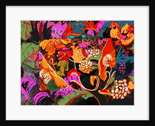 Floral Collage, 2016 by Linda Arthurs