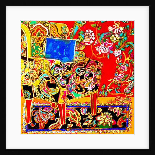 Living room Suzani, 2017 by Linda Arthurs