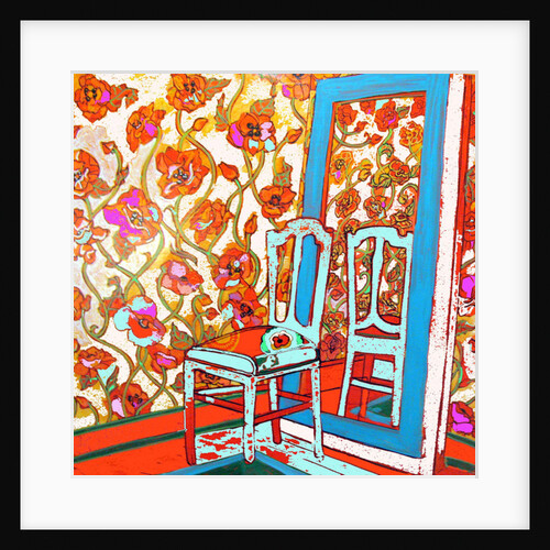 Chair and mirror, 2014 by Linda Arthurs