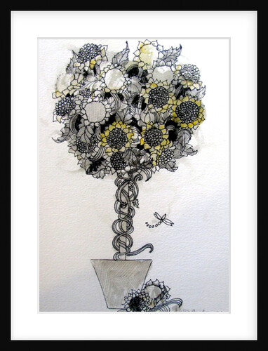 Sunflower arrangement, 2015 by Linda Arthurs