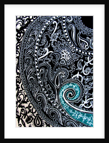 Paisley study, 2016 by Linda Arthurs