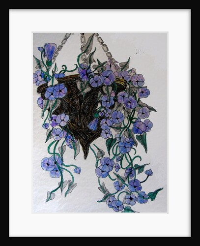 Hanging flowers, 2014 by Linda Arthurs