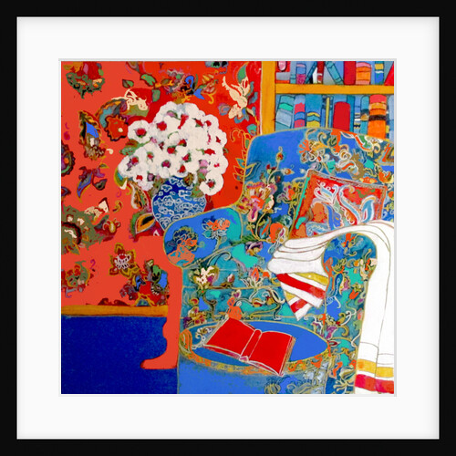 Stuffed and Comfy, 2017 by Linda Arthurs