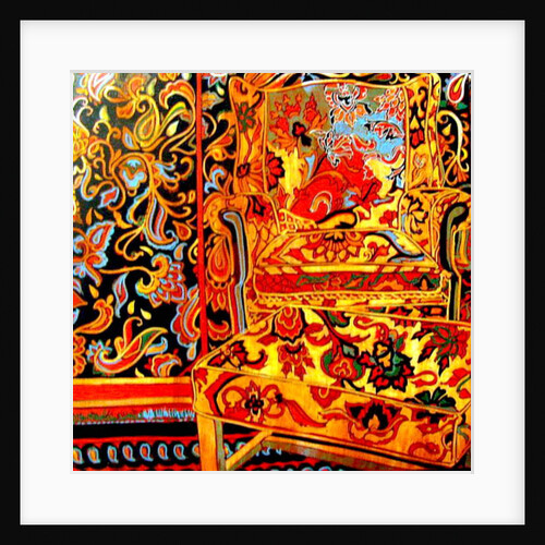 Suzani room, 2011 by Linda Arthurs