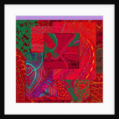 COLLAGE OF COLOR, 2018 by Linda Arthurs