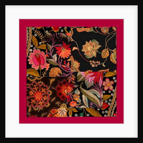 FLORAL COLLAGE, 2018 by Linda Arthurs