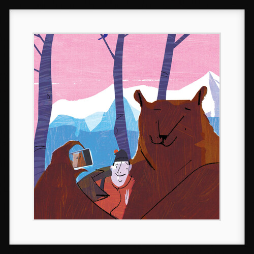 Bear Selfie, 2015 by A.Richard Allen