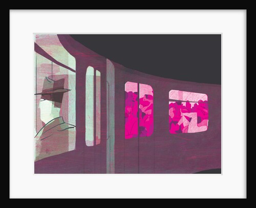 The O Train, 2016 by A.Richard Allen