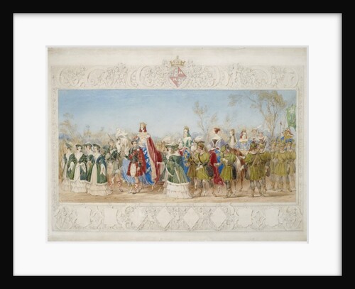 Jane Georgiana, Lady Seymour, Queen of Beauty by John Henry Nixon