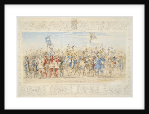 Archibald William Montgomerie, Earl of Eglinton, Lord of the Tournament by James Henry Nixon