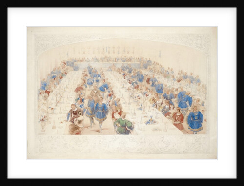 The Banquet, 1839 by James Henry Nixon