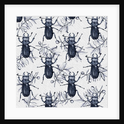 Stag Beetles, 2017 by Andrew Watson