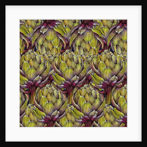 Globe artichoke heads, 2018 by Andrew Watson