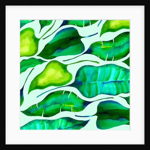 Tropical leaves, 2018 by Andrew Watson