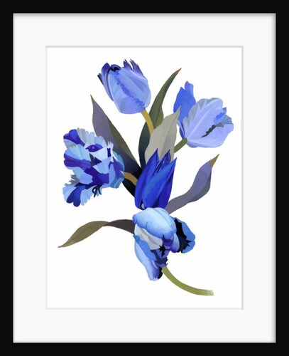Blue tulip, 2017 by Hiroyuki Izutsu
