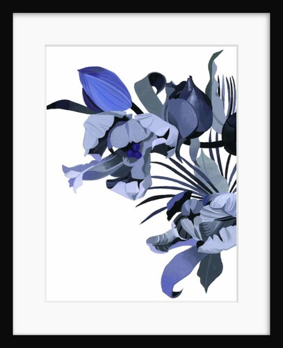 Tulip drawn in gray tone. by Hiroyuki Izutsu