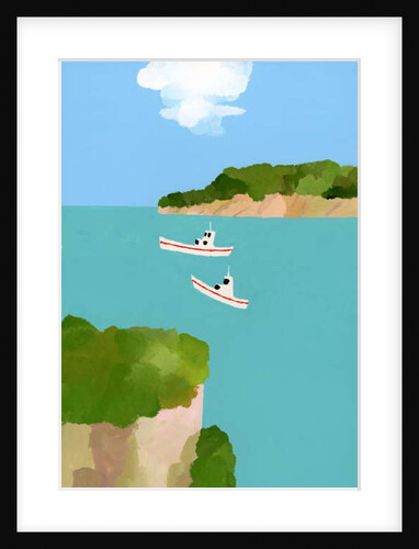 Peaceful sea, 2017 by Hiroyuki Izutsu