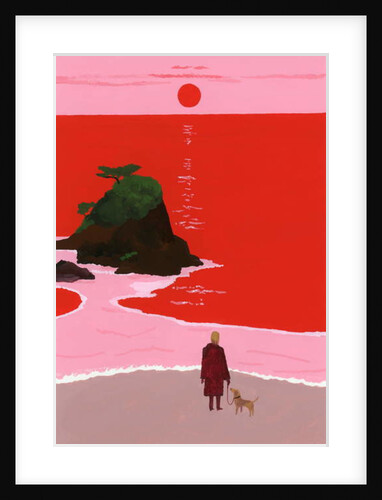 The sunset coast, 2016 by Hiroyuki Izutsu