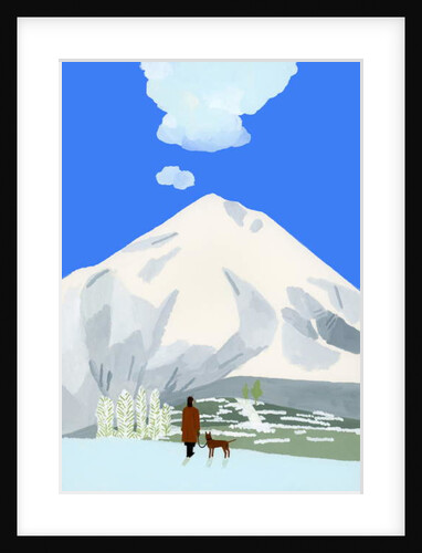 Snow mountain, 2016 by Hiroyuki Izutsu