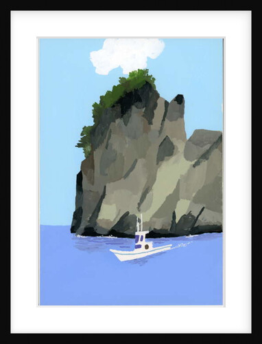 fishing boat, 2016 by Hiroyuki Izutsu