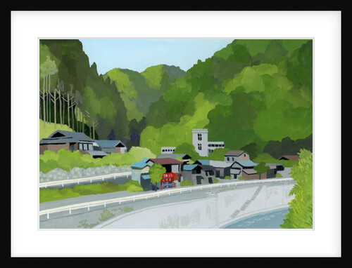 Dining room in the mountain village, 2016 by Hiroyuki Izutsu